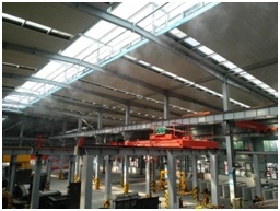 【安全生产】杭构集团降温除尘，PC车间想出这个妙招！