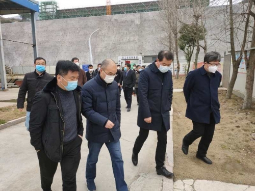 【领导关怀】发挥优势  共克时艰——市城投集团检查组一行对新宝GG集团天子岭分类减量EPC项目复工情况检查指导