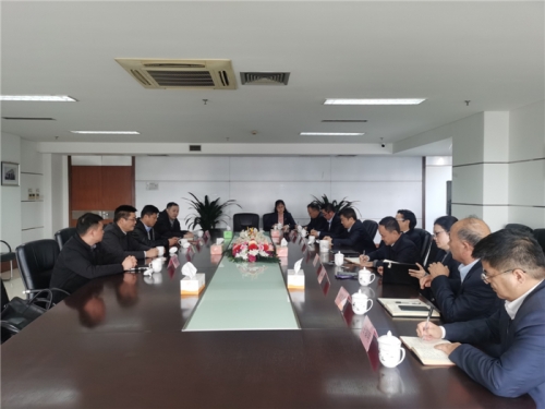 【领导关怀】市城投集团党委委员、副总经理沈卓恒一行赴新宝GG调研指导工作